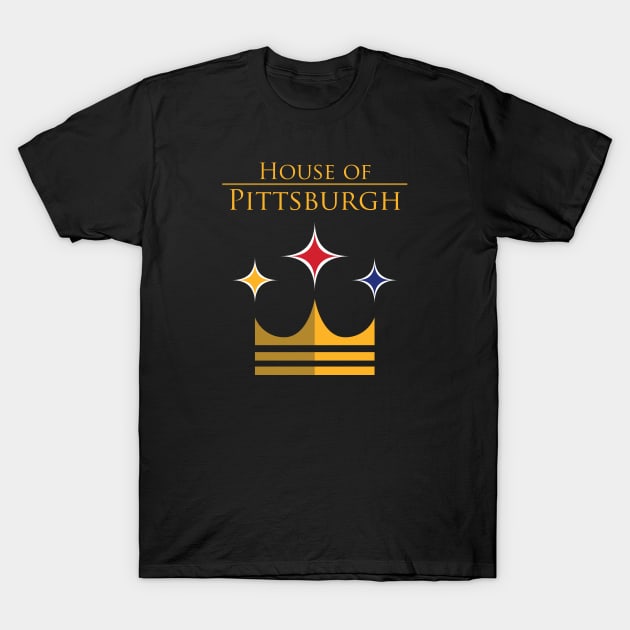 House of Pittsburgh T-Shirt by SteveOdesignz